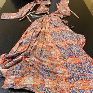 Hot Miami Styles Paisley Print Dress